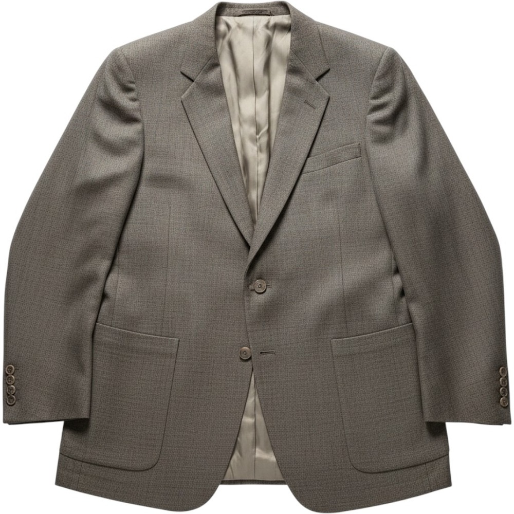 Vintage‎ Christian Dior Monsieur Blazer Mens 42 Beige Tweed Sport Coat Jacket